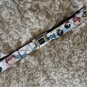 Attack on Titan Seatbelt Belt with Silver Buckle